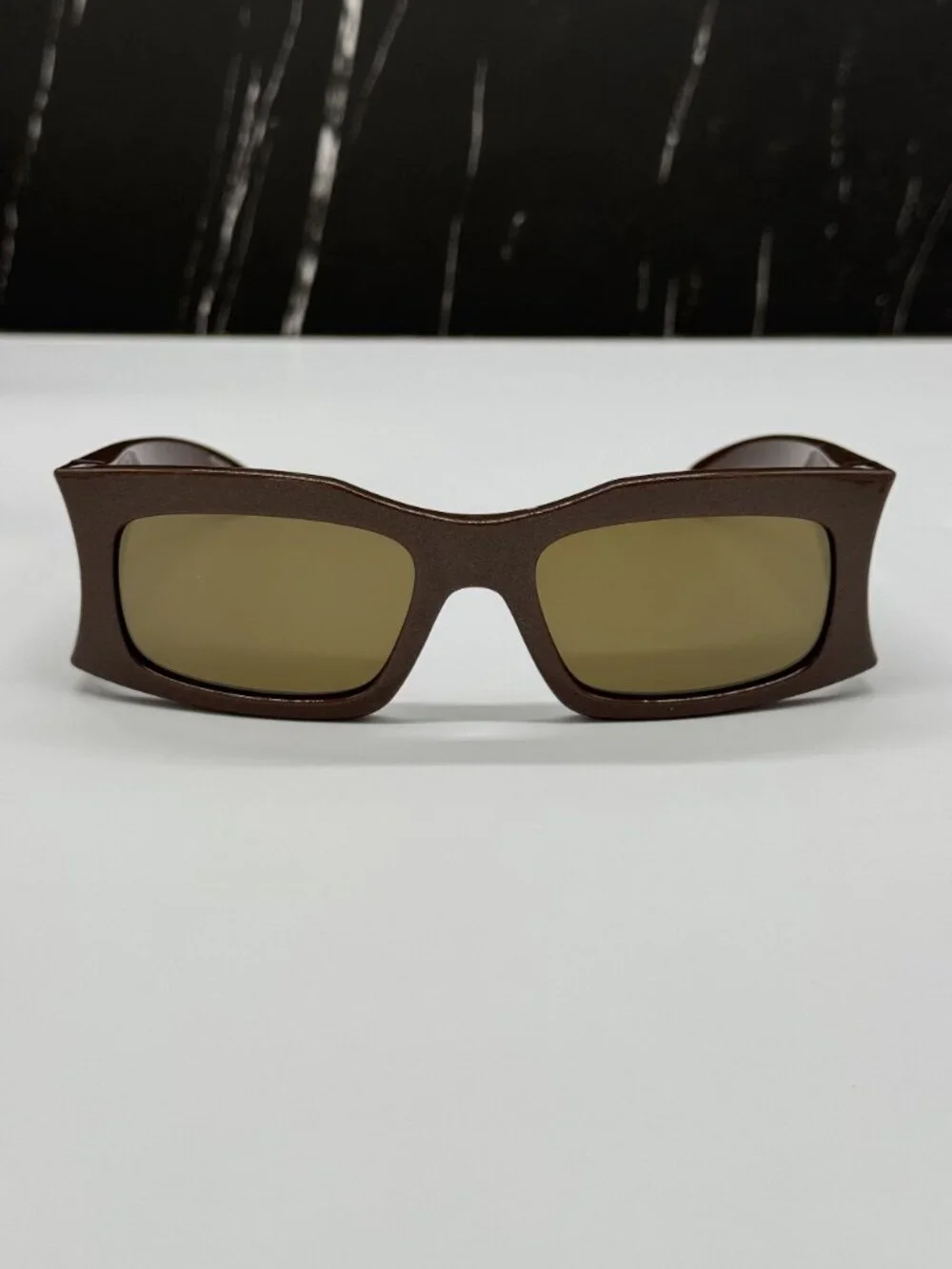 NEW BALENCIAGA BB0291S 006 BROWN WOMEN SUNGLASSES BALENCIAGA EYEWEAR - Picture 3 of 9
